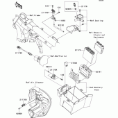 Схема вузла: Fuel injection для Kawasaki VN1700 Vulcan 1700 Voyager Custom ABS