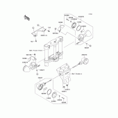 Схема вузла: Поворотники для Kawasaki VN900 Vulcan 900 Custom