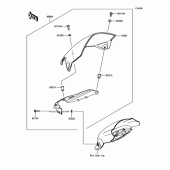 Схема вузла: Аксесуар для Kawasaki ER650 Z650 ABS