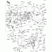 Схема узла: Throttle(1/2) для Kawasaki VN1500 VN1500 Classic Tourer Fi