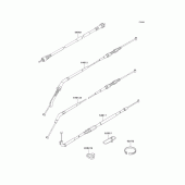 Схема узла: Тросики для Kawasaki ZG1000 1000GTR