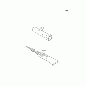 Схема вузла: Інструмент для Kawasaki KLX300R