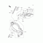 Схема узла: Рама для Kawasaki ZX600 Ninja ZX-6