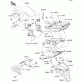 Схема вузла: Крило для Kawasaki ZX600 Ninja ZX-6RR