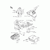 Схема вузла: Fuel injection для Kawasaki KLE650 Versys 650