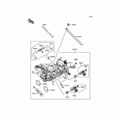 Схема узла: Throttle для Kawasaki EN650 Vulcan S Café ABS