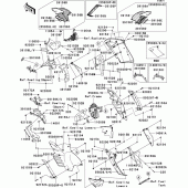 Схема вузла: Cowling(1/3)(center) для Kawasaki ZG1400 1400GTR ABS