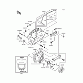 Схема узла: Фара для Kawasaki KLX250 KLX250
