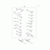 Схема вузла: Owners tools для Kawasaki ZX600 Ninja ZX-6