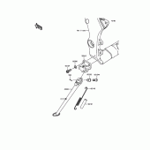 Схема вузла: Stand(s) для Kawasaki ZX1000 Ninja ZX-10R