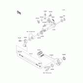 Схема вузла: Перемикач передач для Kawasaki ZR1000 Z1000