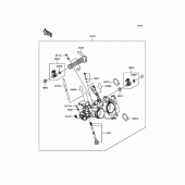Схема вузла: Throttle для Kawasaki EX300 Ninja 300 ABS