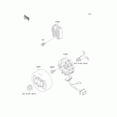 Схема вузла: Генератор для Kawasaki KMX125