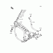 Схема узла: Рама для Kawasaki ZR1200 ZRX1200S