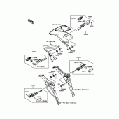 Схема вузла: Поворотники для Kawasaki KLE650 Versys 650 ABS
