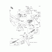 Схема вузла: Поворотники для Kawasaki EX400 Ninja 400R