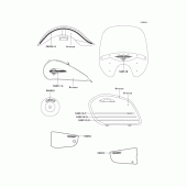 Схема вузла: Decals(bronze) для Kawasaki VN1500 Vulcan 1500 Nomad Fi