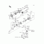 Схема узла: Starter motor для Kawasaki ZX1400 Ninja ZX-14