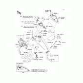 Схема узла: Fuel tank(1/2) для Kawasaki VN1600 Vulcan 1600 Classic