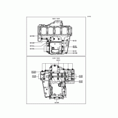 Схема вузла: Болти картера двигуна для Kawasaki ZR1000 Z1000