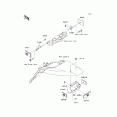 Схема узла: Reflectors(cn) для Kawasaki KLX140 KLX140L