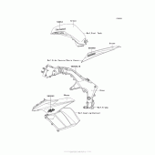 Схема вузла: Decals (Green)(Gcf) для Kawasaki ZX1000 Ninja 1000