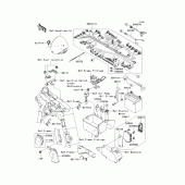 Схема вузла: Електроустаткування для Kawasaki VN1600 Vulcan 1600 Classic