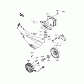 Схема вузла: Генератор для Kawasaki ZX1000 Ninja ZX-10R