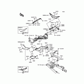 Схема вузла: Side Covers/Chain Cover для Kawasaki EX300 Ninja 300 ABS