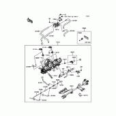 Схема узла: Throttle для Kawasaki ZX1400 ZZR1400 ABS