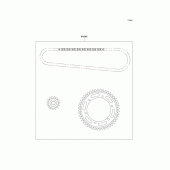 Схема вузла: Chain kit для Kawasaki ZX1100 Ninja ZX-11