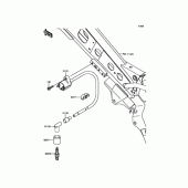 Схема вузла: Система запалювання для Kawasaki KLX110 KLX110L
