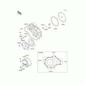 Схема вузла: Engine cover(s) для Kawasaki ZG1000 Concours