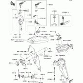 Схема вузла: Ignition switch(1/2)(fr,uk,wv) для Kawasaki ZX1000 Ninja ZX-10R