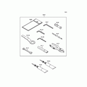 Схема вузла: Інструмент для Kawasaki ZX636 Ninja ZX-6R 30th Anniversary Edition