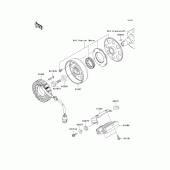 Схема узла: Генератор для Kawasaki ZR750 Z750
