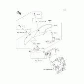 Схема вузла: Аксесуари для Kawasaki ER650 ER-6N ABS
