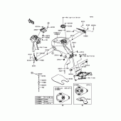 Схема узла: Топливный бак для Kawasaki ZX636 Ninja ZX-6R 30th Anniversary Edition
