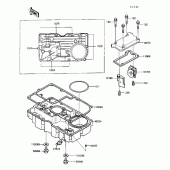 Схема вузла: Breather body/oil pan для Kawasaki ZG1000 Concours