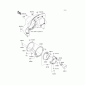 Схема вузла: Headlight(s) для Kawasaki VN1700 Vulcan 1700 Vaquero