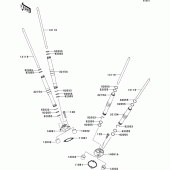 Схема узла: Push rod для Kawasaki VN2000 VN2000 Classic