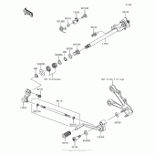 Схема узла: Переключатель передач для Kawasaki ZX636 Ninja ZX-6R ABS KRT Edition