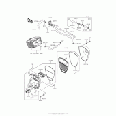 Схема вузла: Повітряний фільтр Kawasaki VN900 Vulcan 900 Custom