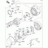 Схема вузла: Генератор для Kawasaki ZG1000 1000GTR