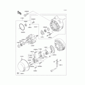 Схема узла: Генератор для Kawasaki ZX1100 GPZ1100