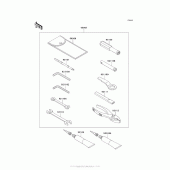 Схема узла: Инструмент для Kawasaki ZX1400 Ninja ZX-14R