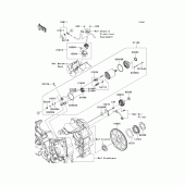 Схема вузла: Starter motor для Kawasaki VN1700 VN1700 Classic Tourer ABS