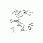 Схема вузла: Decals(Gray) для Kawasaki ZX1000 Z1000SX