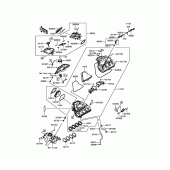 Схема вузла: Повітряний фільтр Kawasaki ZX1000 Ninja ZX-10R