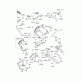 Схема вузла: Cowling(1/3) для Kawasaki ZG1000 Concours